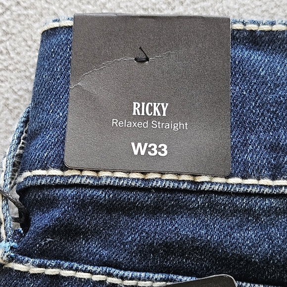 NWT!!! RICKY BIG T NF RELAXED STRAIGHT JEAN, SIZE W33 - Picture 5 of 10
